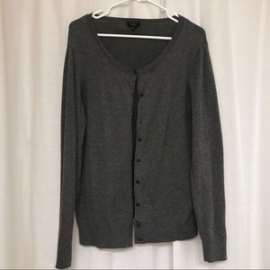 Talbots 1X Grey Sweater
